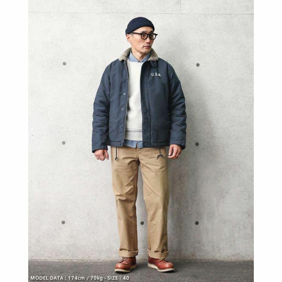 WAIPER N-1 デッキジャケット  NAVY DEPARTMENT