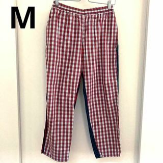 COMME des GARCONS - ヴィンテージ 古着 チェックパンツ 赤 ワイド