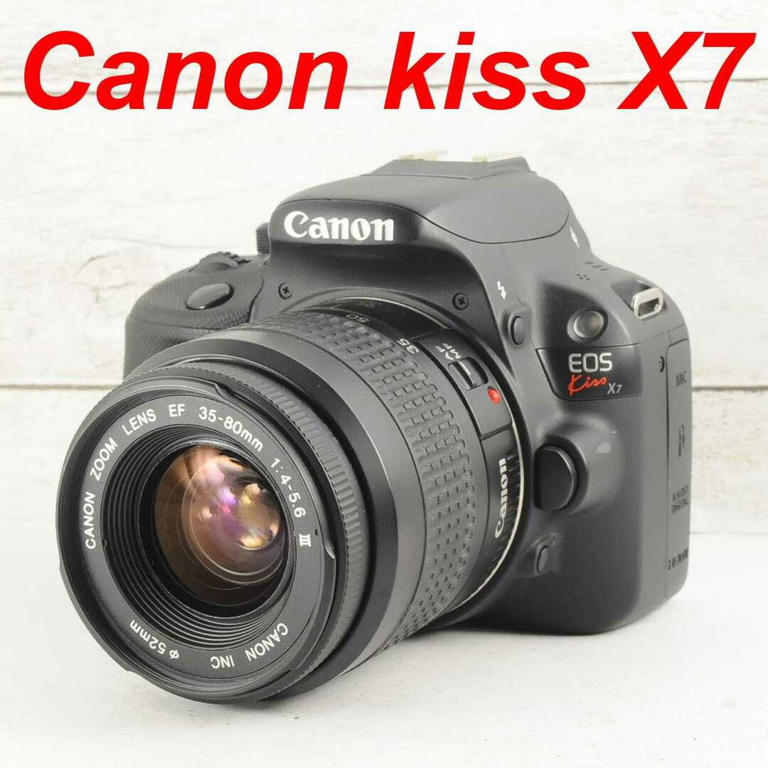 ❤️きっと、ますます写真がたのしくなる⭐️Canon EOS Kiss X7⭐️カメラ女子