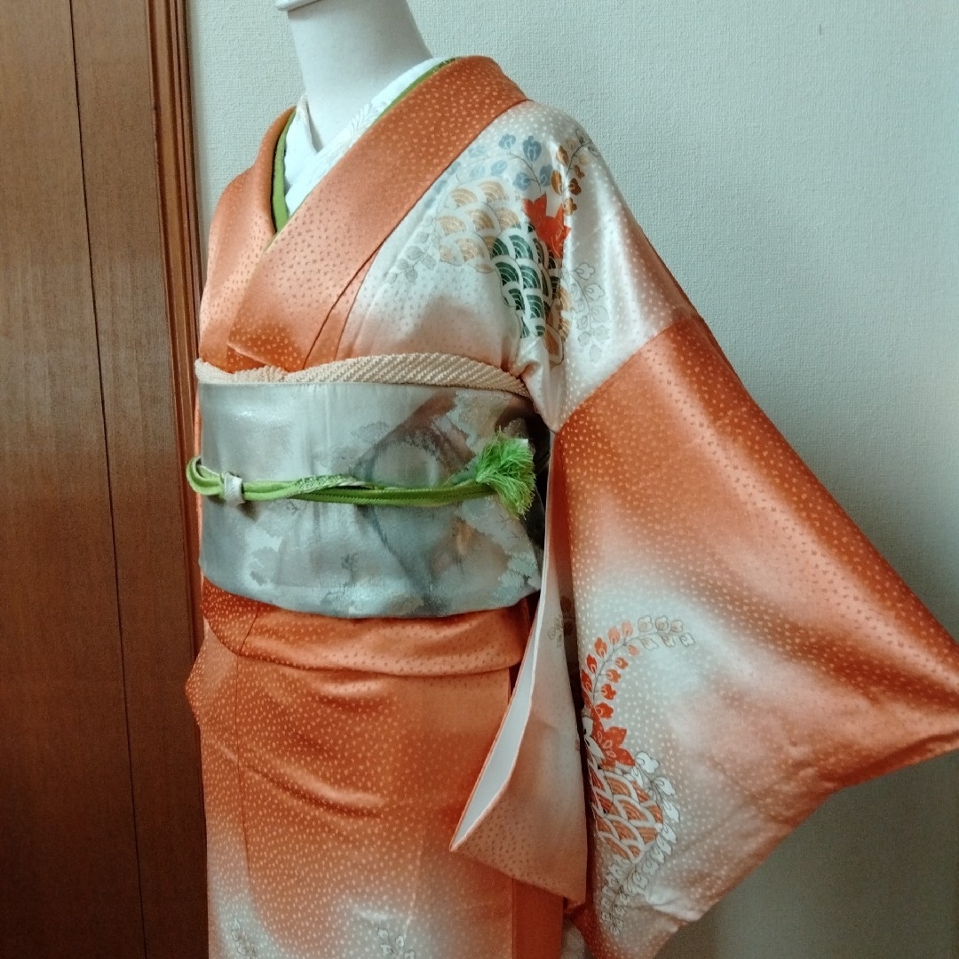正絹 付下げ訪問着 未使用に近いの通販 by カノン&ハナミズキ shop|ラクマ