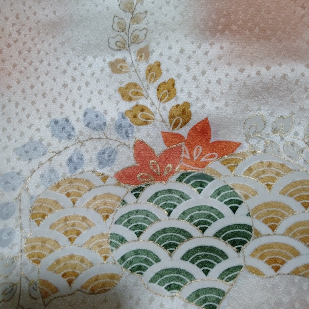 正絹 付下げ訪問着 未使用に近いの通販 by カノン&ハナミズキ shop|ラクマ
