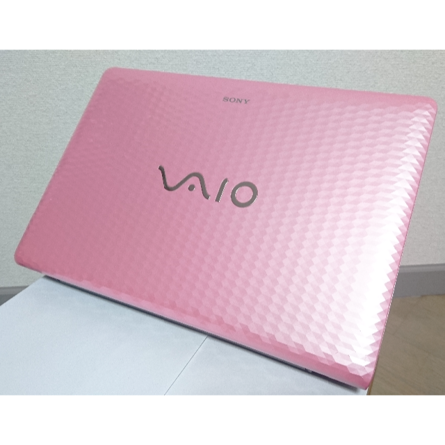 SONY(ソニー)のWin10キラキラVAIOノートパソコン★HDD700GB★筆ぐるめ付 スマホ/家電/カメラのPC/タブレット(ノートPC)の商品写真