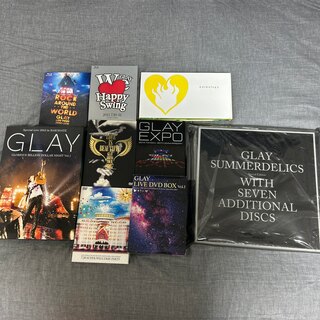 ミュージック【バラ売り可！】GLAY DVD BluRay 9点セット！ - ミュージック
