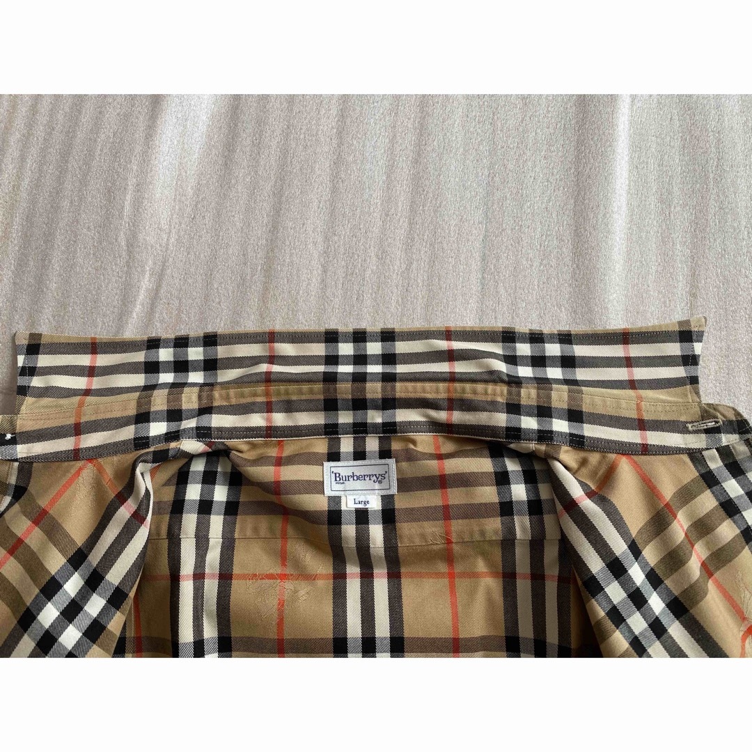 Burberry´s 90´s ヴィンテージ シャドウホース チェックシャツ L-