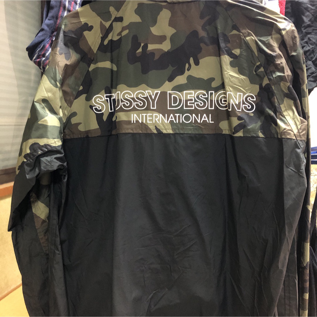 Stussy 迷彩フード付きジャケット　美品