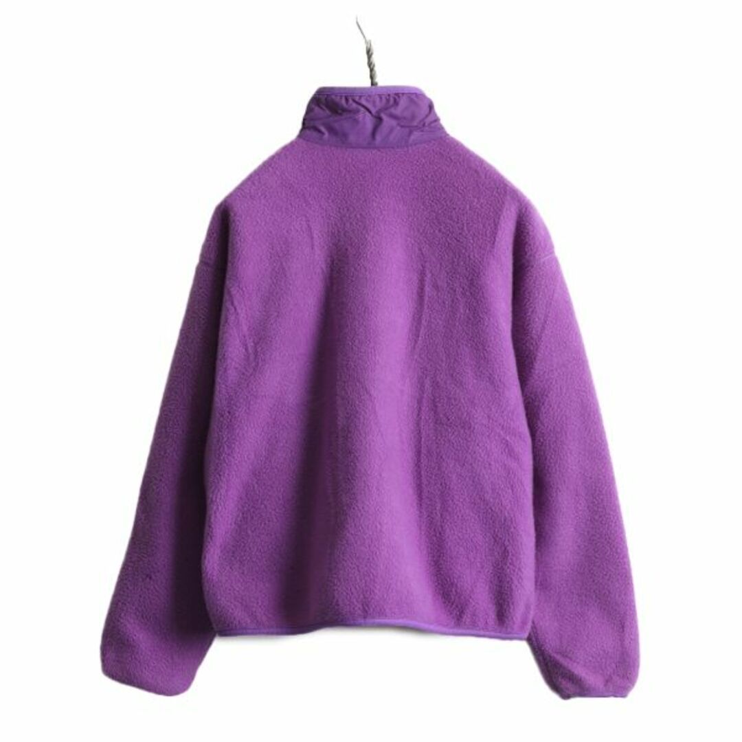 patagonia(パタゴニア)の90s USA製 パタゴニア フルジップ フリース ジャケット M パチポケ 紫 レディースのジャケット/アウター(ブルゾン)の商品写真