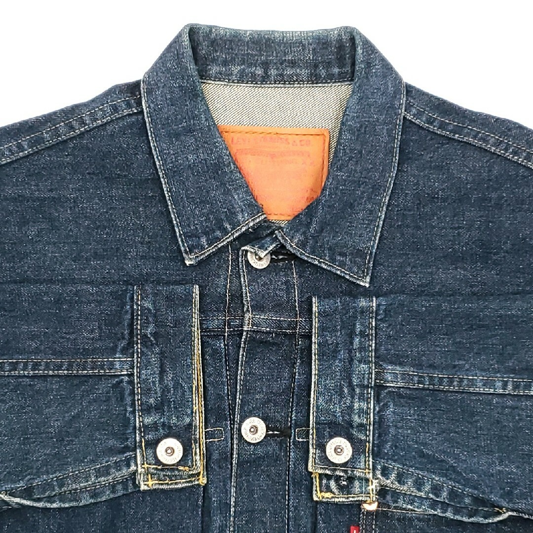 日本製ファースト濃紺◆Levi's 71506XX◆38復刻Gジャン1st 91