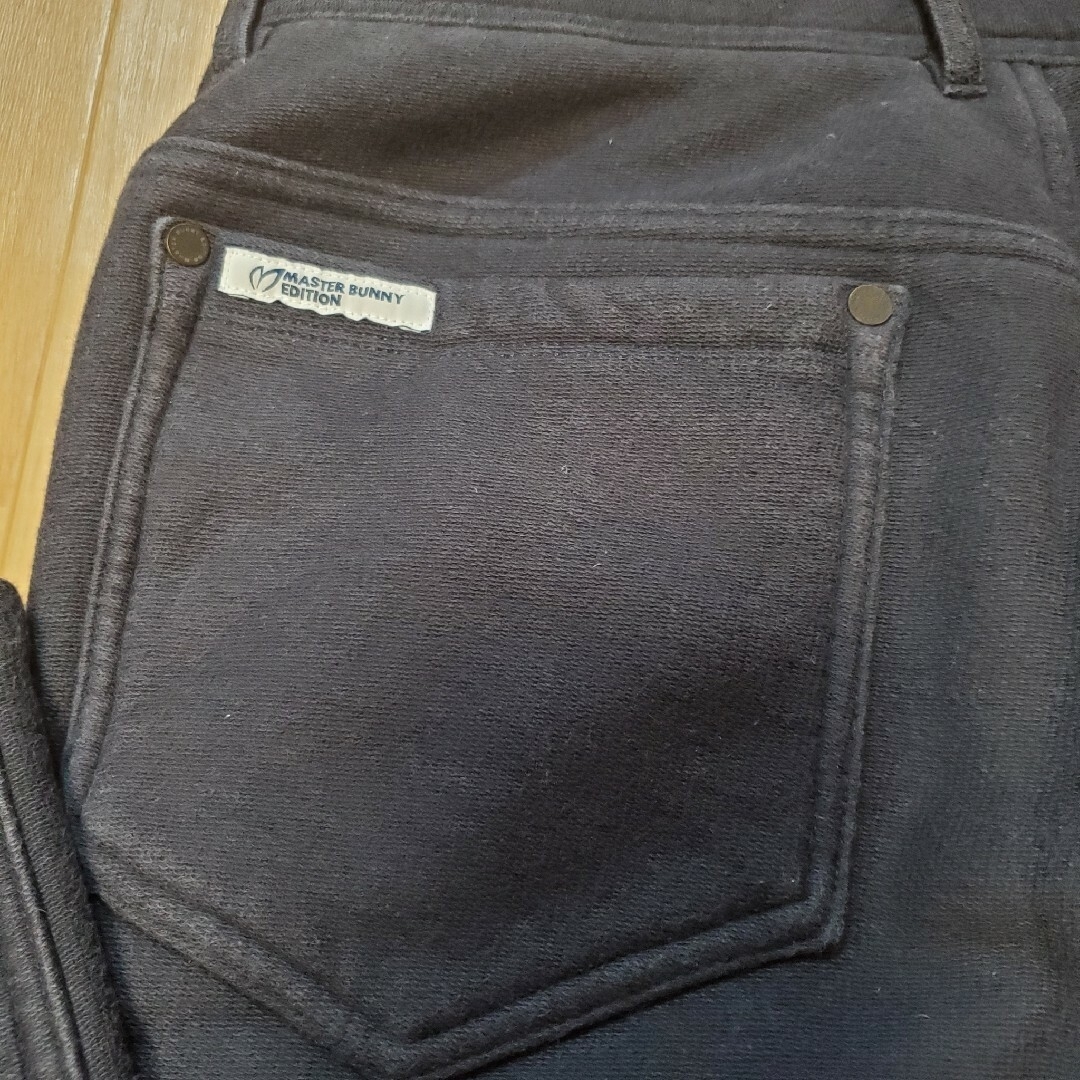 新品 パーリーゲイツ マスターバニー 裏起毛 スーパーストレッチパンツ(5)L