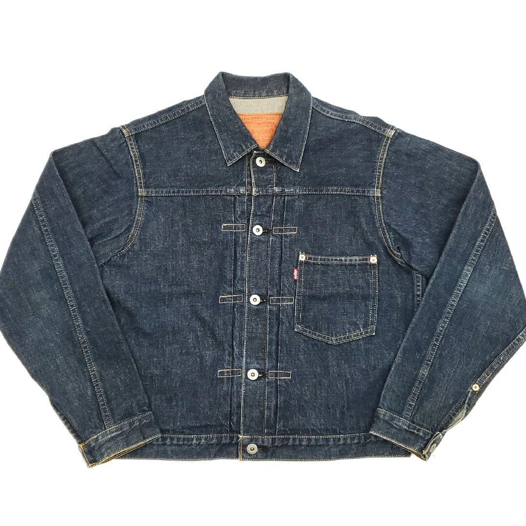 日本製ファースト濃紺◆Levi's 71506XX◆38復刻Gジャン1st 92