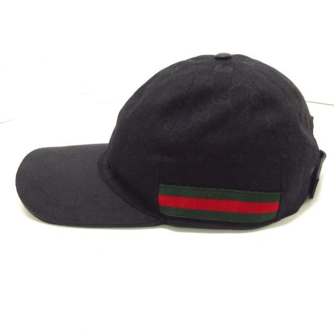 Gucci - グッチ キャップ L 59cm美品 200035 黒の通販 by ブランディア