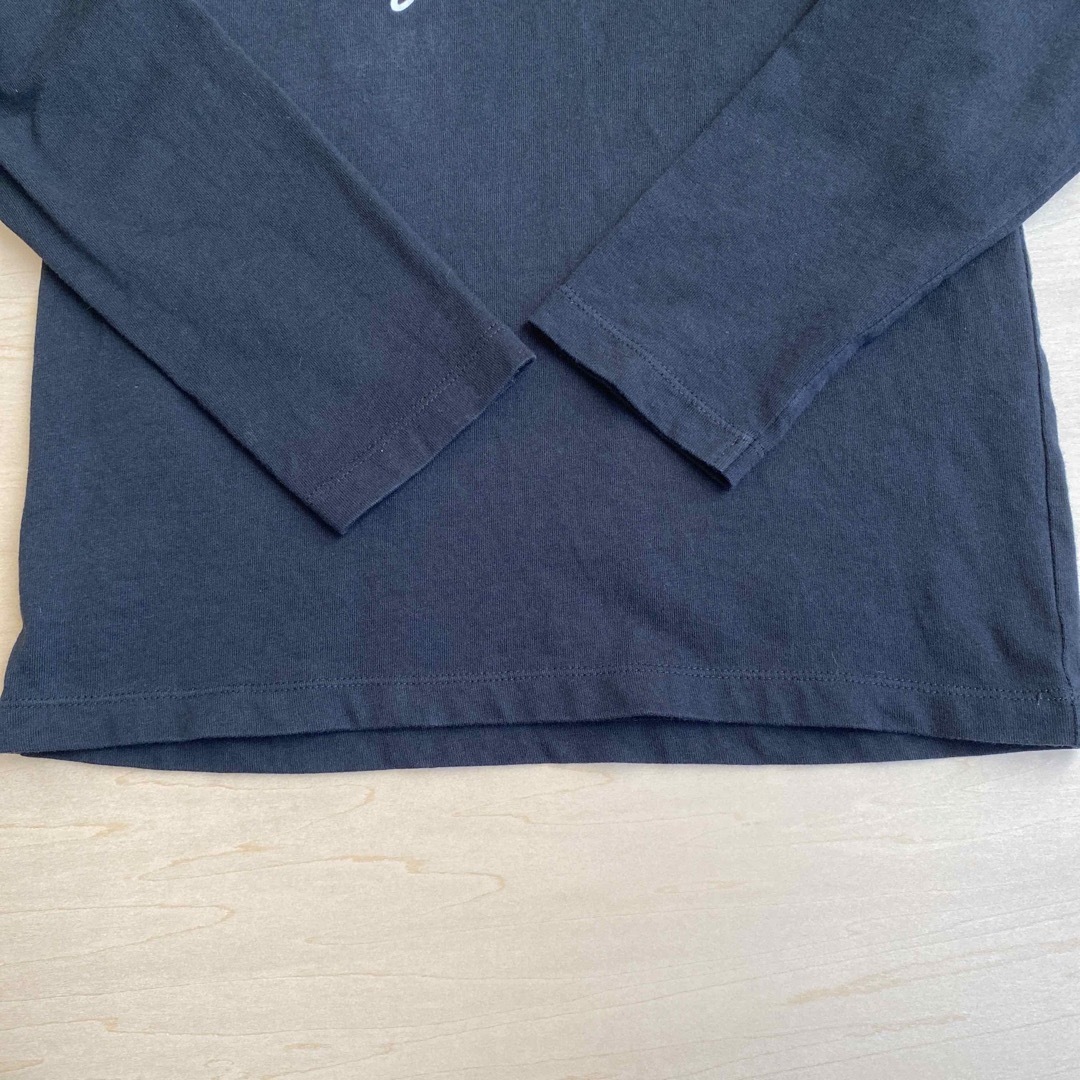 agnes b.(アニエスベー)のアニエスベー アンファン長袖Tシャツ8ans ブラック キッズ/ベビー/マタニティのキッズ服女の子用(90cm~)(Tシャツ/カットソー)の商品写真