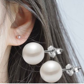 ドゥーズィエムクラス(DEUXIEME CLASSE)の【Design pearl pierce】#934 S925 印刻あり(ピアス)