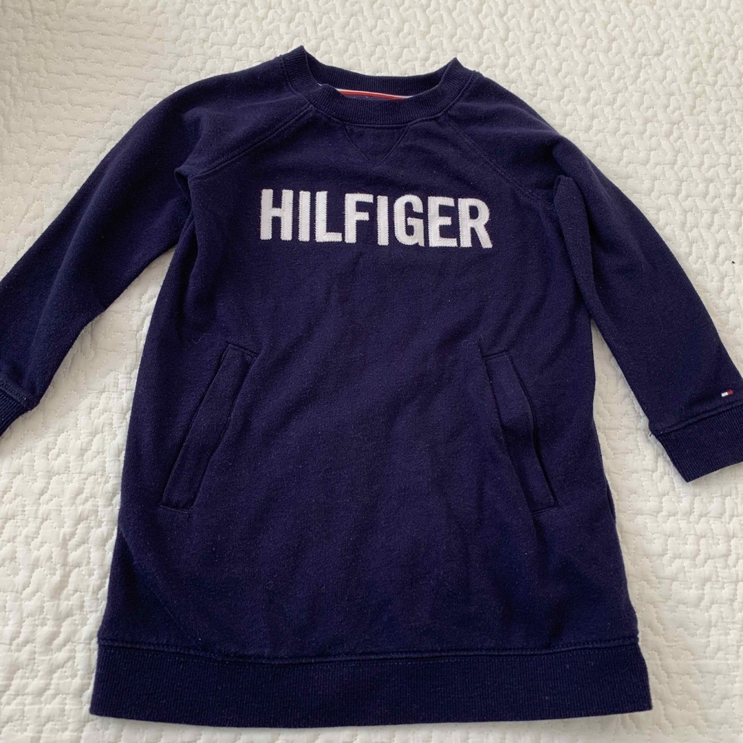 TOMMY HILFIGER(トミーヒルフィガー)のトミーヒルフィガー　キッズ　ワンピース キッズ/ベビー/マタニティのキッズ服女の子用(90cm~)(ワンピース)の商品写真