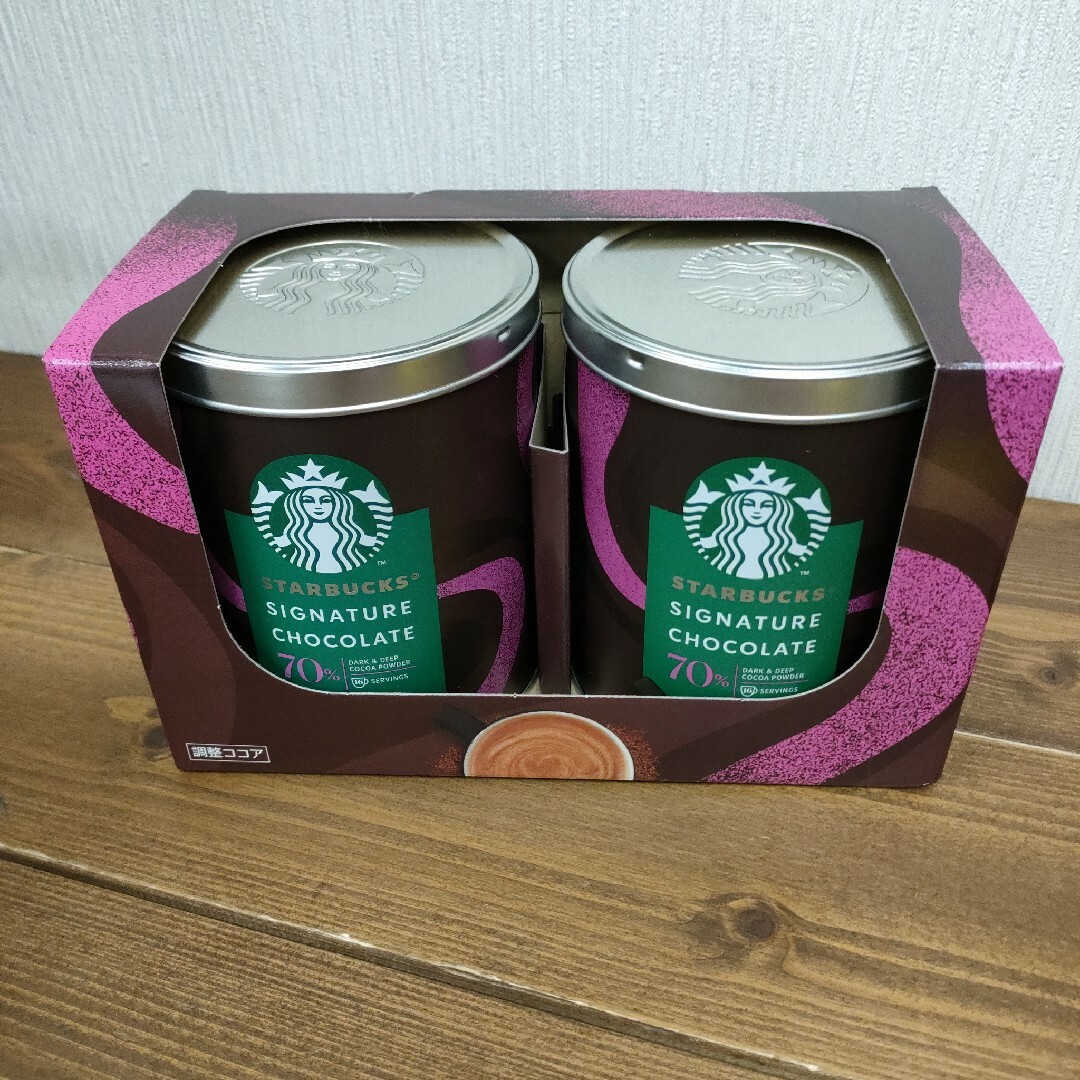 スターバックス スタバ　ホットチョコレート2缶セット　コストコ　賞味期限長いです