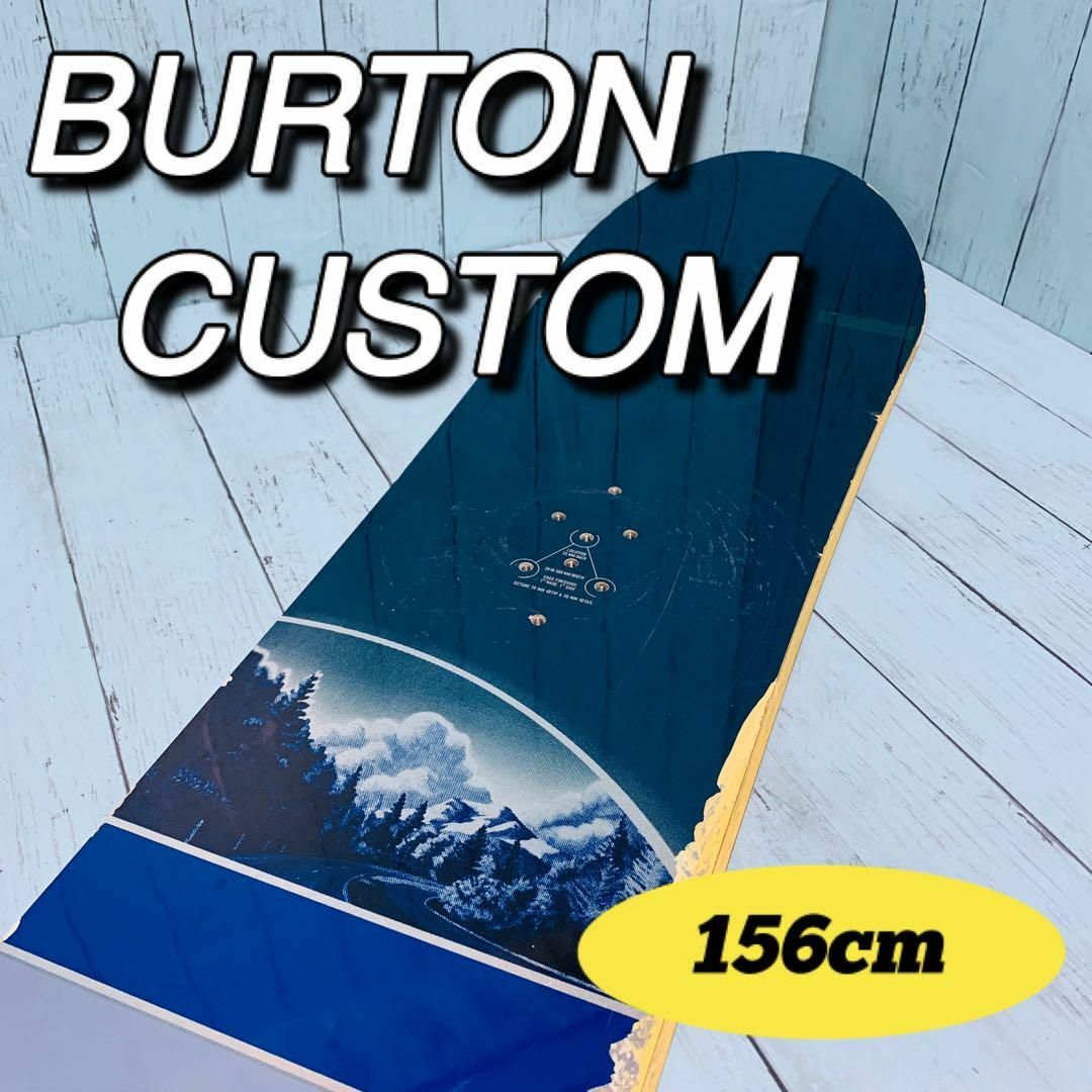 ◆ スノーボード BURTON CUSTOM X 156 cm カスタム スノボ