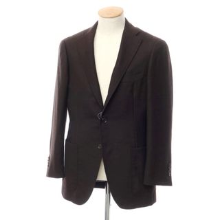 【中古】リングヂャケット リングジャケット RING JACKET ウール テーラードジャケット ダークブラウン【サイズ44】【メンズ】(テーラードジャケット)