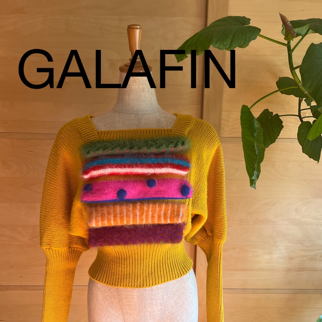 GALAFIN ニット　M レディースのトップス(ニット/セーター)の商品写真