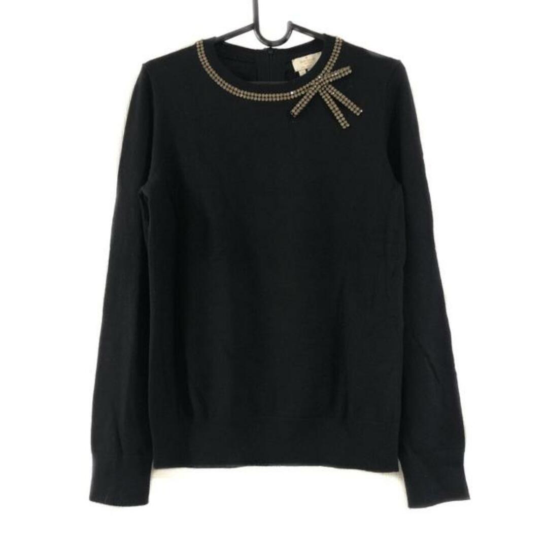 ケイトスペード 長袖セーター サイズS - 黒