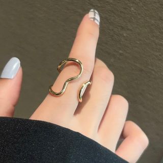 トゥモローランド(TOMORROWLAND)の【Design wave ring 】#922 18k gold(リング(指輪))