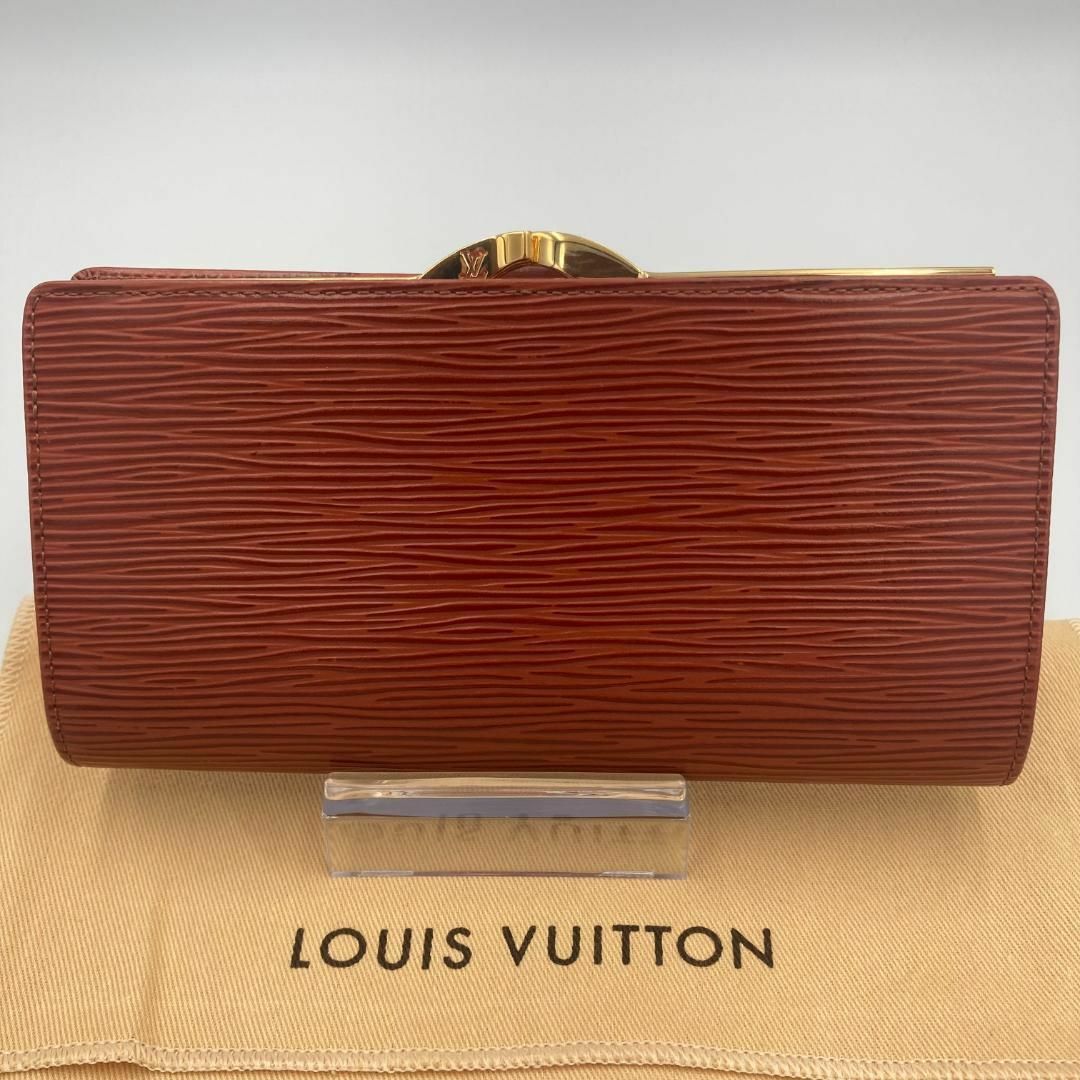 【美品】LOUIS VUITTON コンチネンタルヴィエノワ レザー エピ