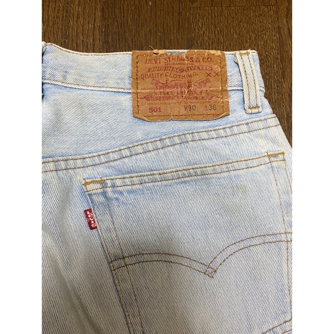 Levi's(リーバイス)のバレンシア工場 Levi's 501デニムパンツ30 アメリカ製 メンズのパンツ(デニム/ジーンズ)の商品写真