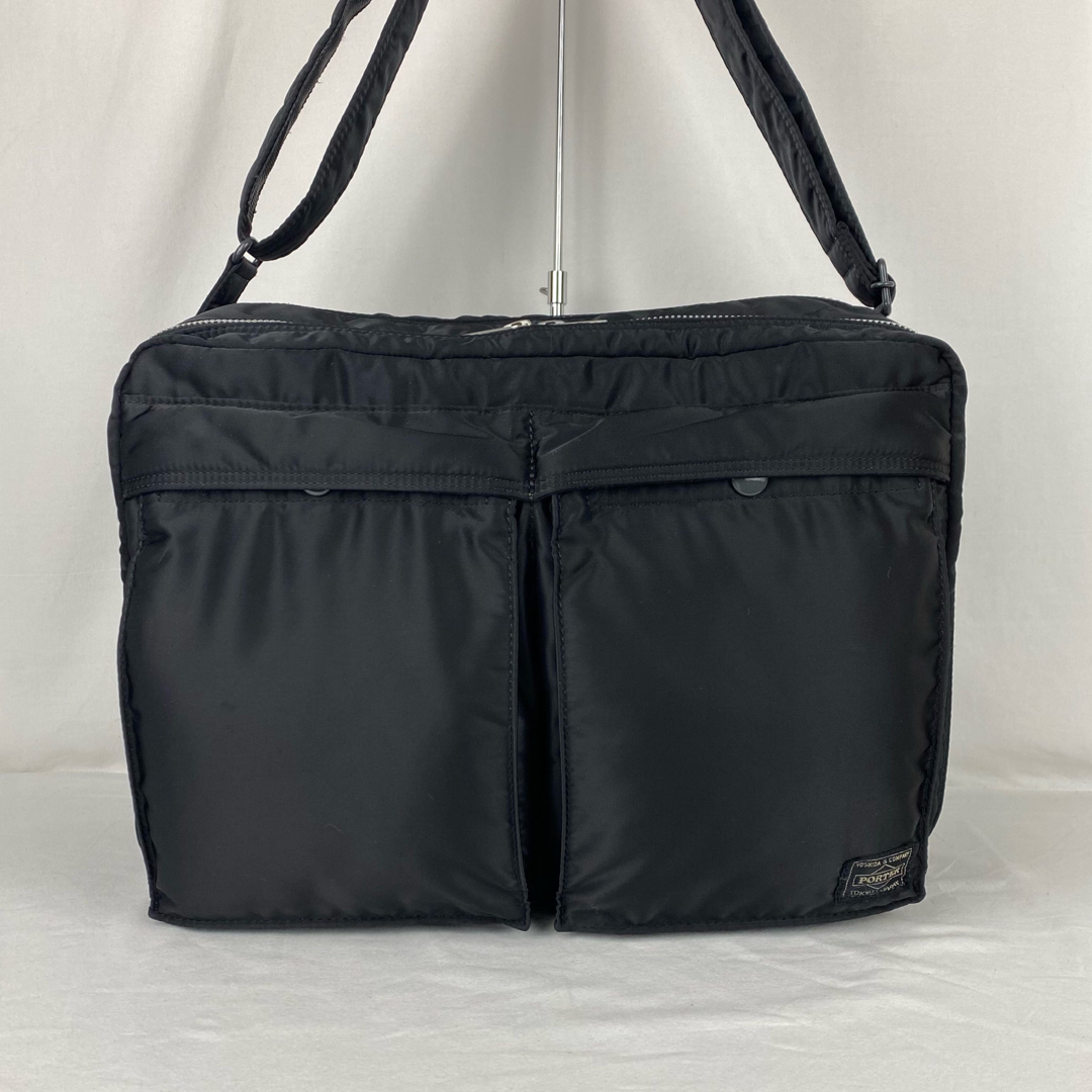 【美品】PORTER / TANKER SHOULDER BAG / XL 黒色 1