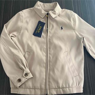 ポロラルフローレン(POLO RALPH LAUREN)の【新品】130　ラルフローレン　ジャケット　ベージュ　アウター(ジャケット/上着)