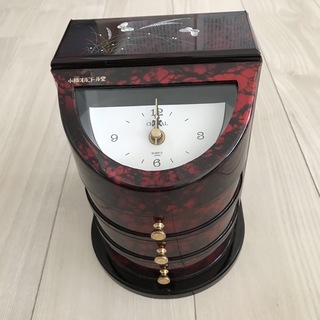 小樽オルゴール堂　蒔絵　べっ甲　漆器　時計　オルゴール　宝石箱(小物入れ)