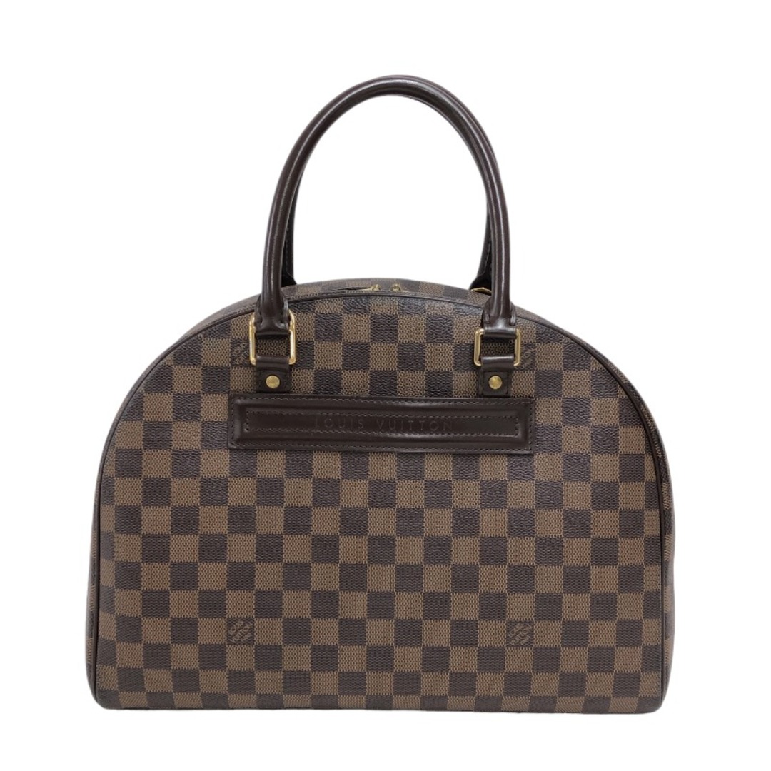 ルイ・ヴィトン LOUIS VUITTON ノリータ N41455 ダミエ ダミエ・エベヌ キャンバス レディース ハンドバッグ