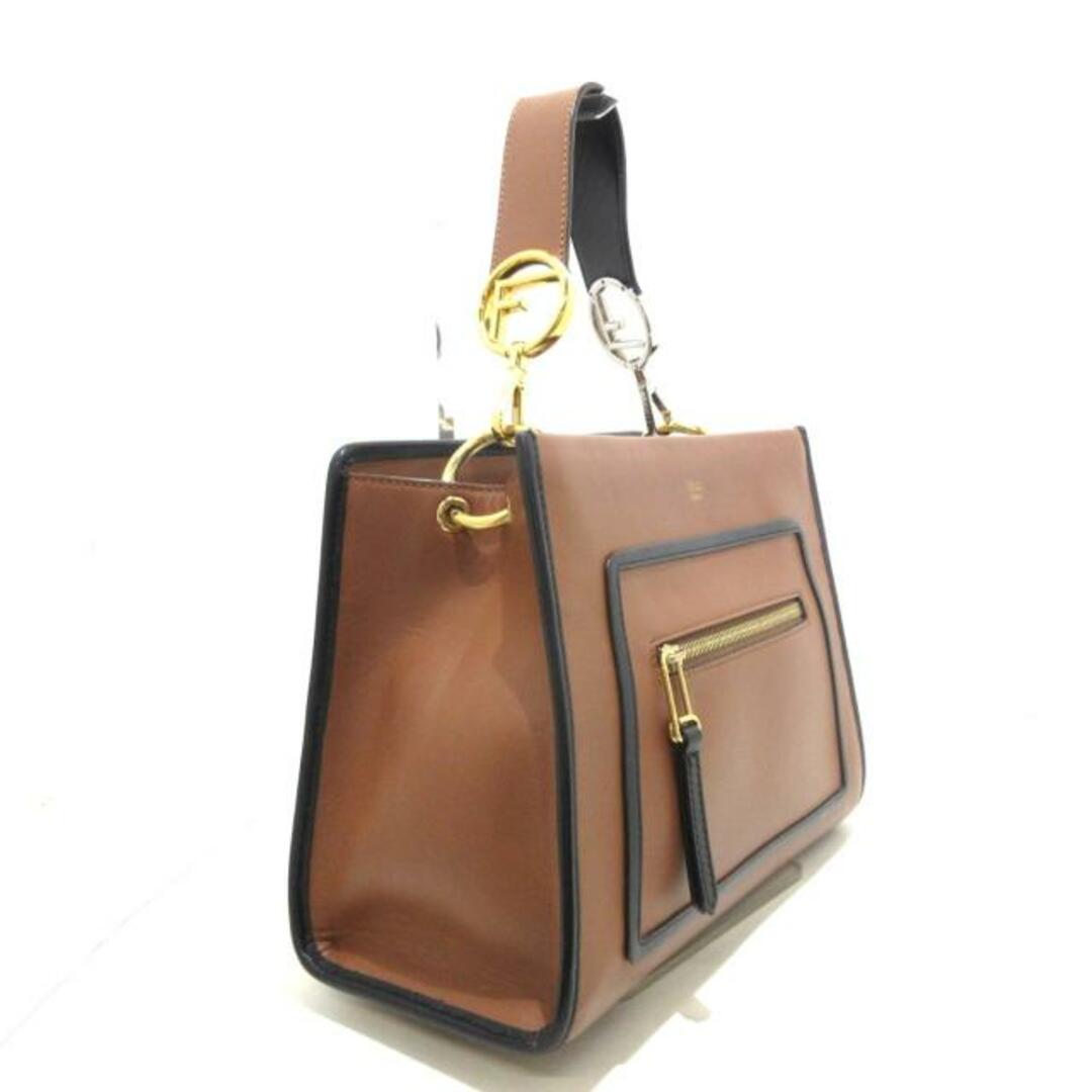 フェンディ ハンドバッグ 8BH344 レザー-