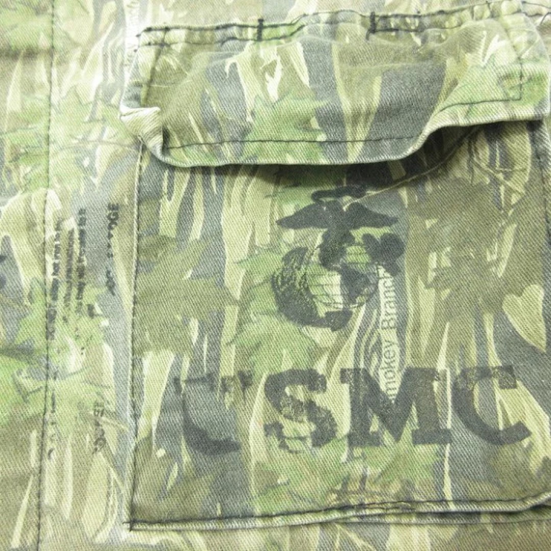 ROTHCO(ロスコ)のUSMC ミリタリージャケット 90's リーフカモ USA製 エンタメ/ホビーのミリタリー(戦闘服)の商品写真