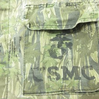 ロスコ(ROTHCO)のUSMC ミリタリージャケット 90's リーフカモ USA製(戦闘服)