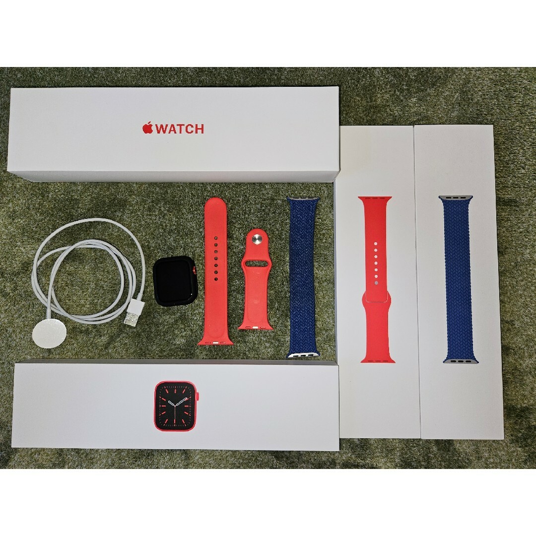 Apple Watch(アップルウォッチ)のアップルウォッチ6 44mm GPSモデル メンズの時計(腕時計(デジタル))の商品写真