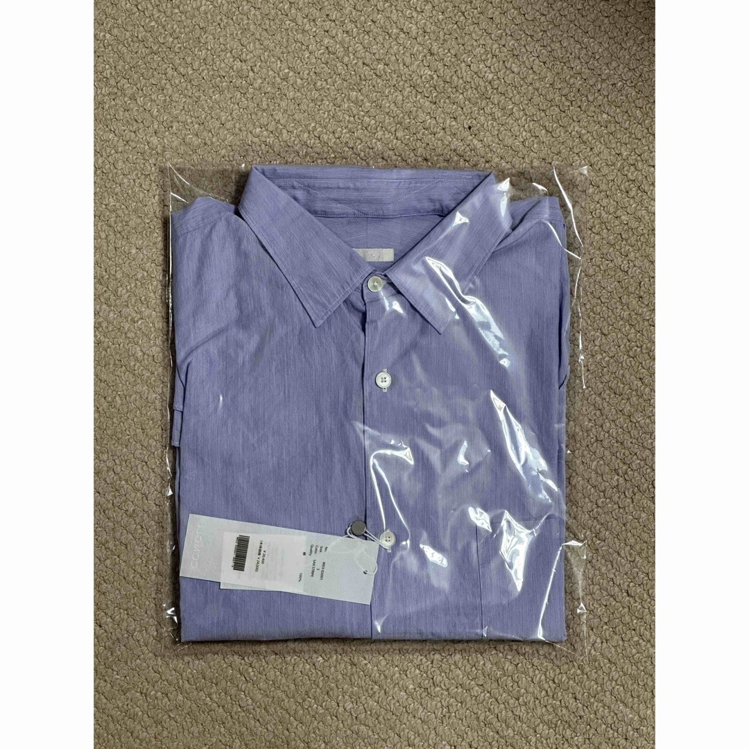 【新品未使用】comoli コモリシャツ SAX STRIPE 3 | フリマアプリ ラクマ