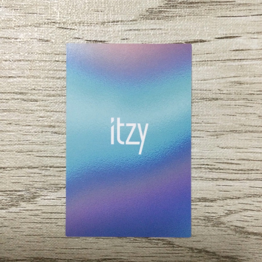 itzy リュジン icy アルバム 初回 限定 チェキ風 トレカ ryujin