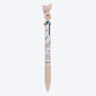ダッフィー(ダッフィー)のディズニー40周年　ダッフィー　リーナベル３色ボールペン(キャラクターグッズ)