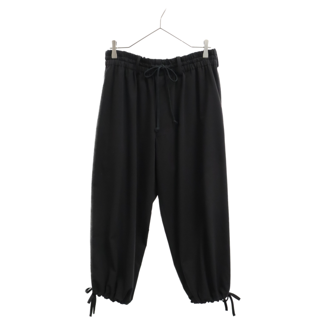 s'yte サイト Rayon Gabardine Stretch Balloon Pants レーヨンギャバジン バルーンパンツ ブラック UM-P30-912