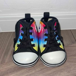 オールスター(ALL STAR（CONVERSE）)のコンバース　レインボー　ベビーシューズ　カラフル(スニーカー)