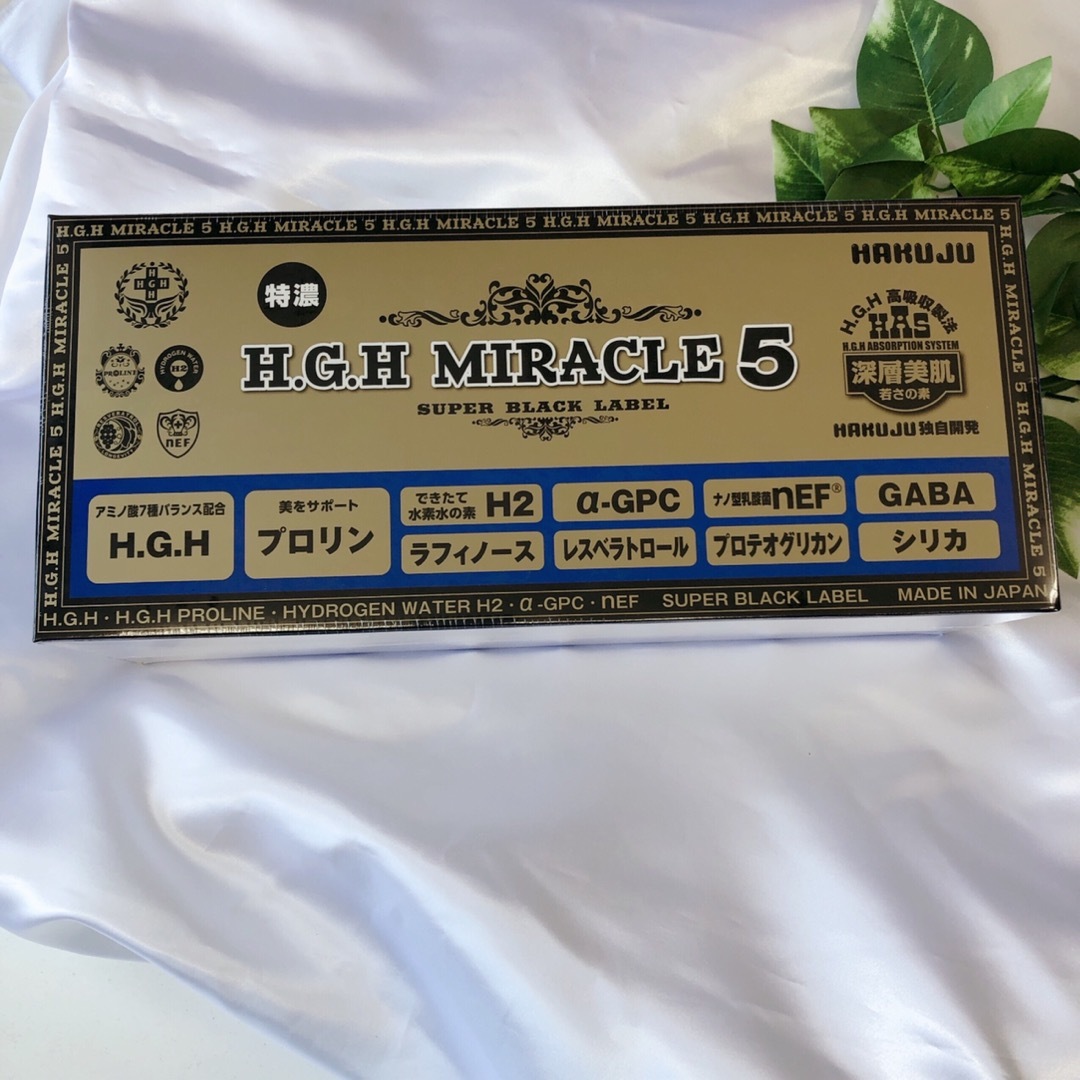 【新品・送料無料】H.G.H MIRACLE5 ミラクル5その他