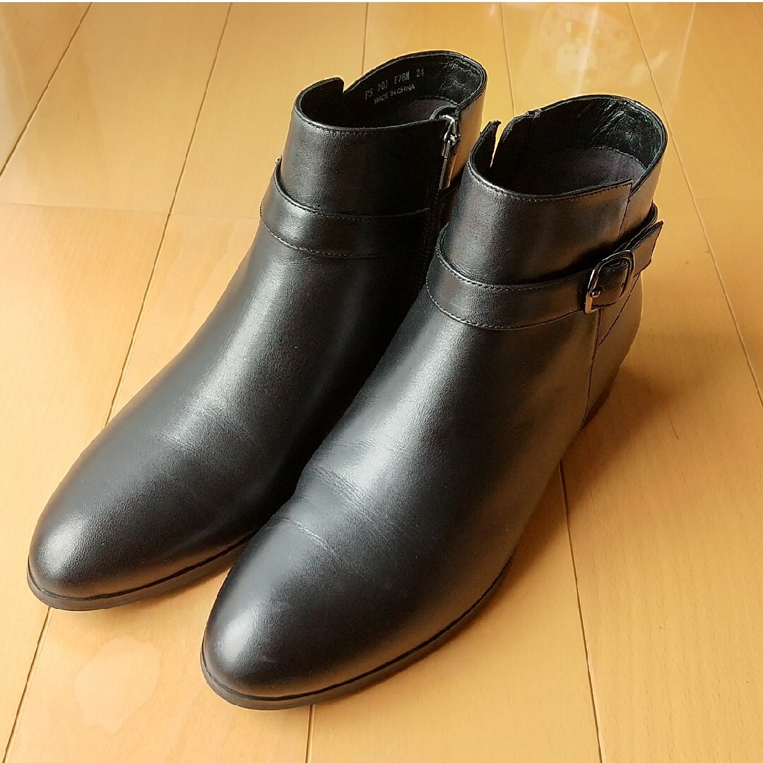 REGAL(リーガル)のリーガル サイドジップショートブーツ レディースの靴/シューズ(ブーツ)の商品写真