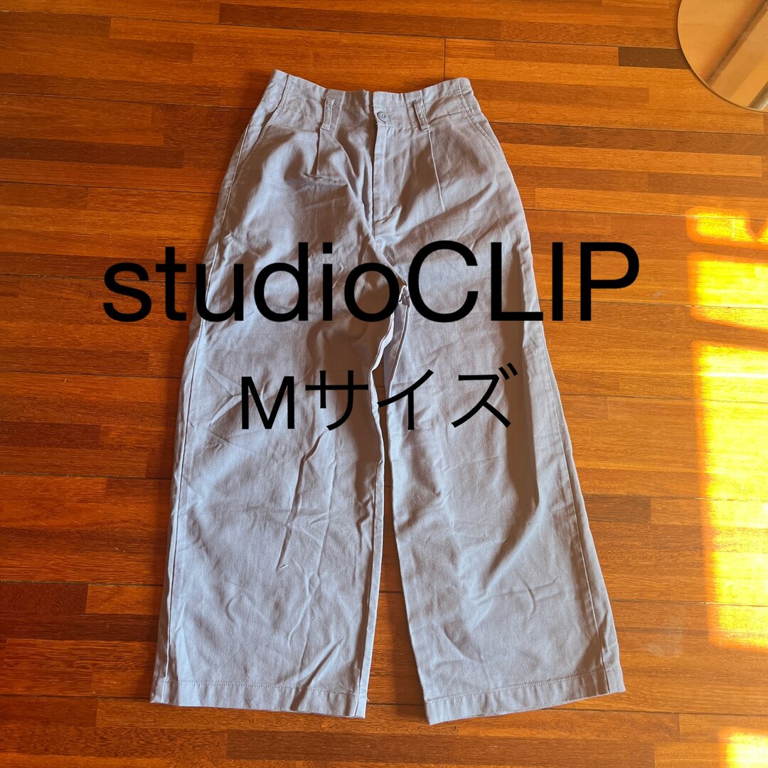 STUDIO CLIP(スタディオクリップ)のstudioCLIP ワイドパンツ　M レディースのパンツ(カジュアルパンツ)の商品写真