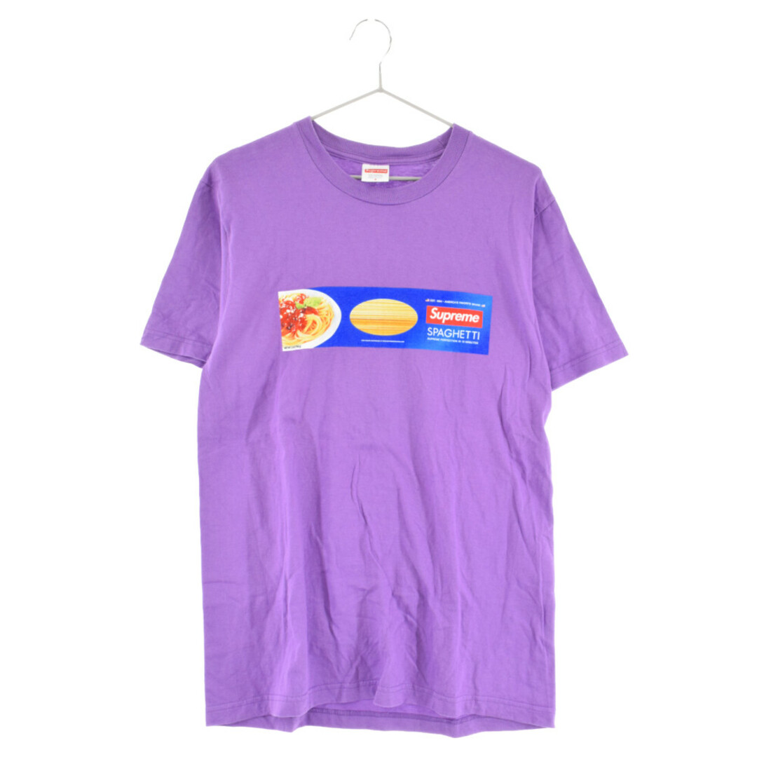 SUPREME シュプリーム 21AW Spaghetti Tee スパゲッティプリント半袖Tシャツ パープル | フリマアプリ ラクマ