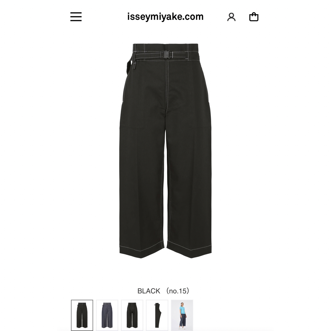 me ISSEY MIYAKE　今年モデル現在発売FLAT DENIM　ほぼ新品