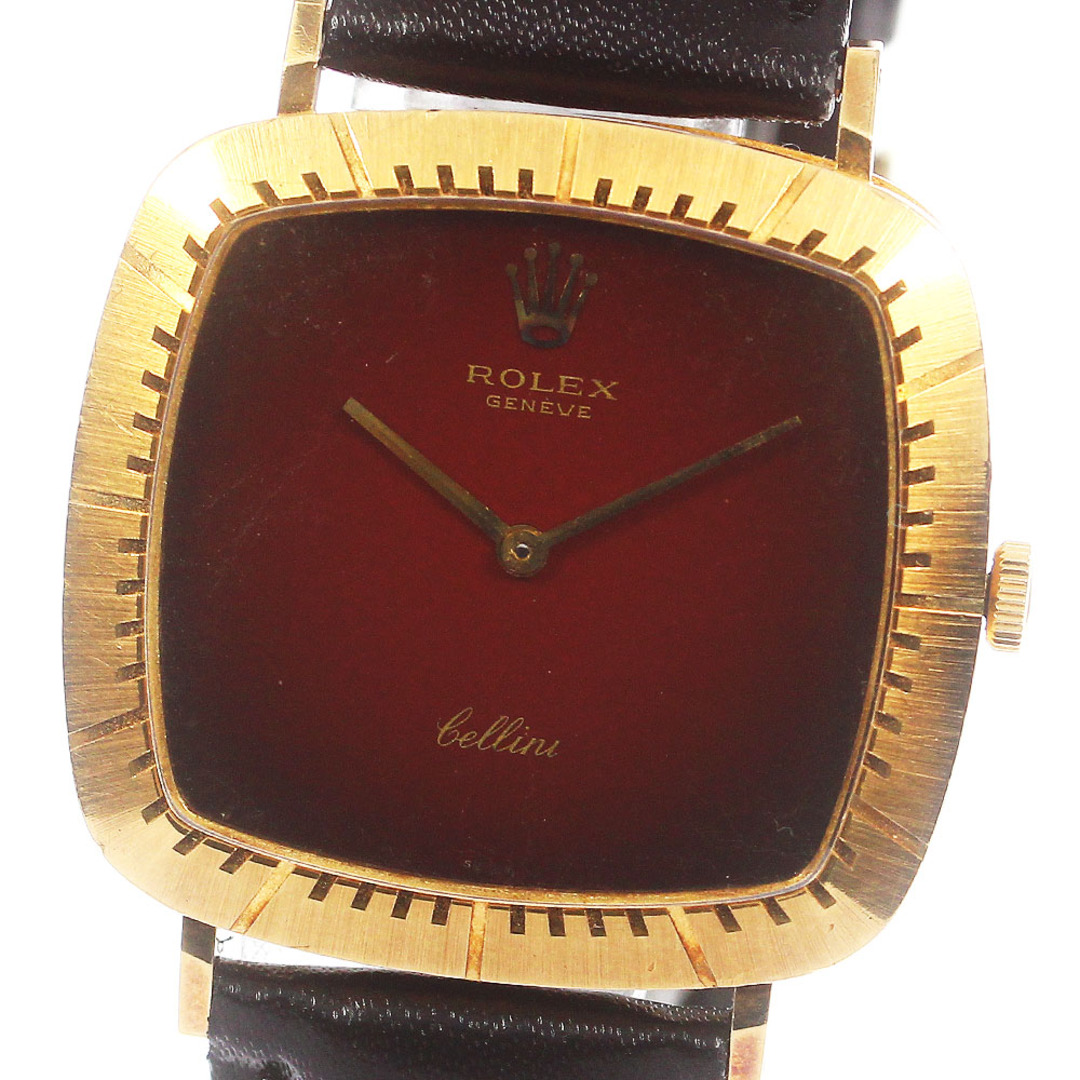 ☆訳あり【ROLEX】ロレックス チェリーニ K18YG cal.1601 ref.4083 手巻き メンズ_719596【ev20】