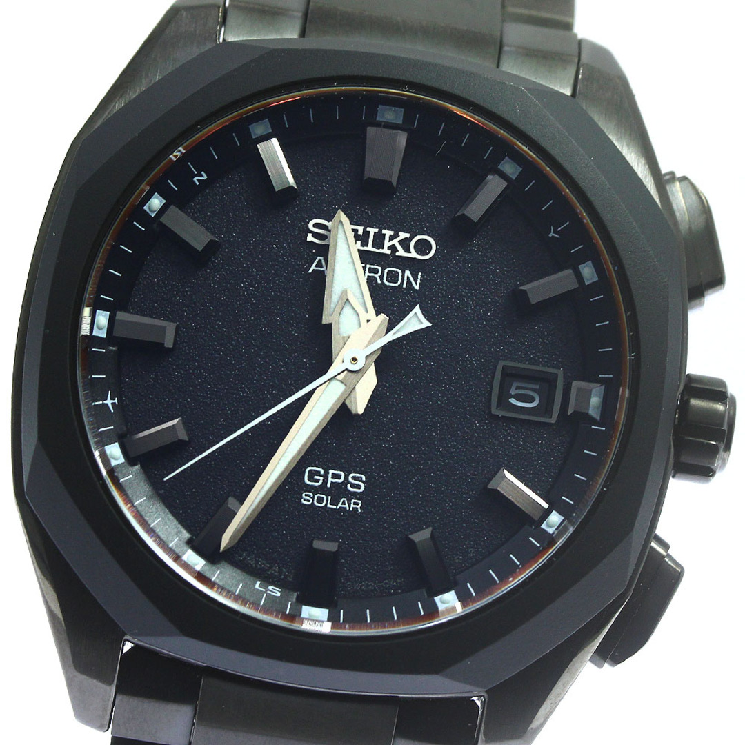 セイコー SEIKO SBXD009/3X22-0AD0 アストロン オリジン GPS デイト ソーラー電波 メンズ 美品 保証書付き_774607