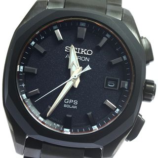 セイコー(SEIKO)のセイコー SEIKO SBXD009/3X22-0AD0 アストロン オリジン GPS デイト ソーラー電波 メンズ 美品 保証書付き_774607(腕時計(アナログ))