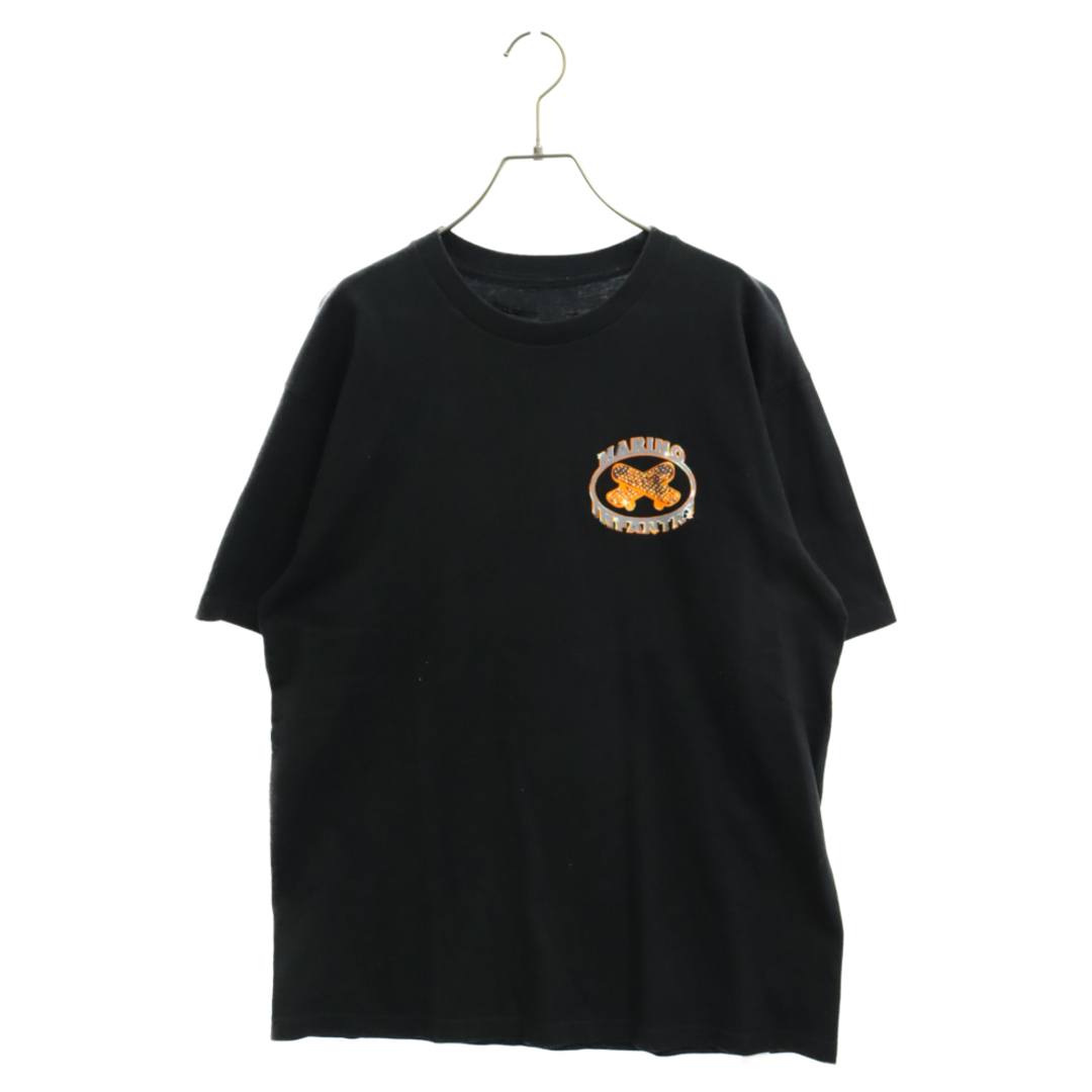 VLONE ヴィーロン ×Marino Infantry マリノインファントリー ロゴプリント 半袖 Tシャツ ブラック