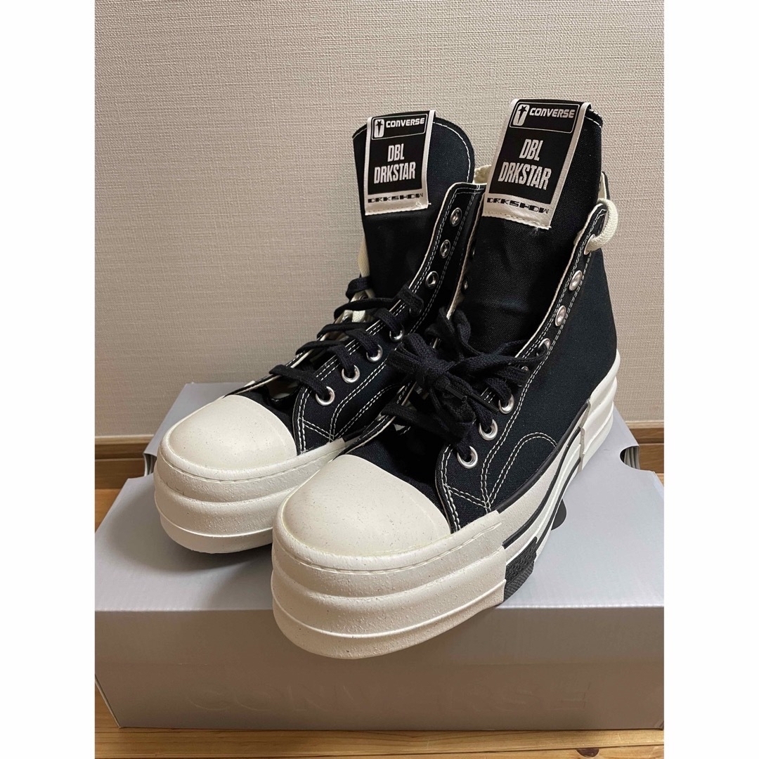 converse rick owens DRKSHDW TURBODRK