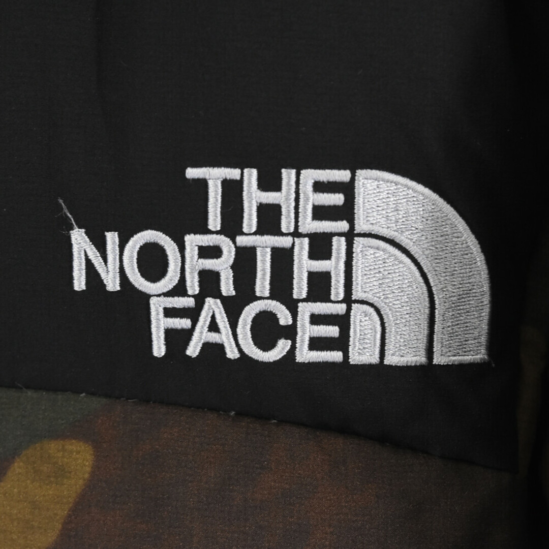 THE NORTH FACE ザノースフェイス Novelty Baltro Light Jacket ノベルティバルトロライト カモ柄ナイロンダウンジャケット カーキ/ブラック ND91845 3