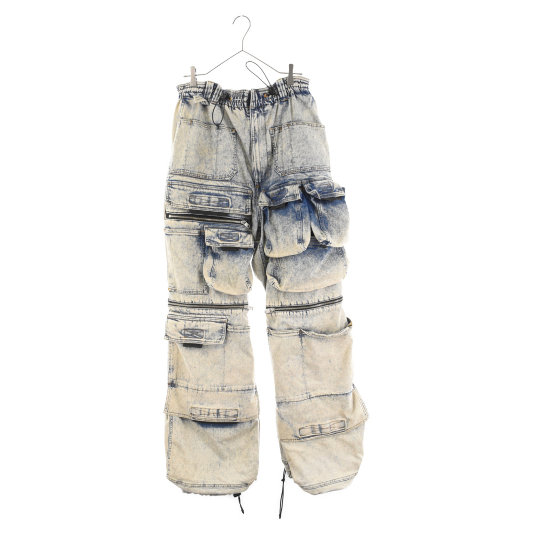 DIESEL ディーゼル Rehab Cargo Denim Pants リハブカーゴデニムパンツ ブルー A1009709F12